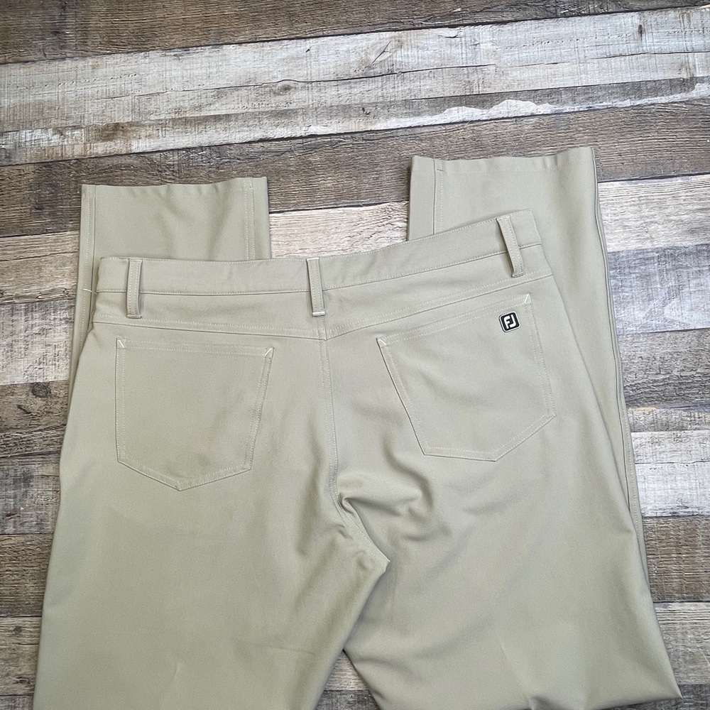 Men's Beige Pants footjoy tech performance golf